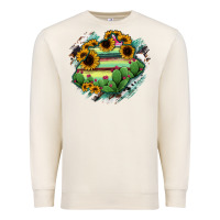 Sandshell Aguascalientes State Of Mexico Map Premium Sweatshirt - RanaPortraitStore