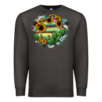 Smoke Aguascalientes State Of Mexico Map Premium Sweatshirt - RanaPortraitStore
