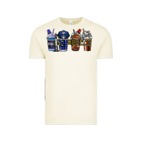 Vintage Arctic Police Coffee Vintage Tee - CowhideDigitalArt