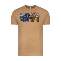 Vintage Camel Police Coffee Vintage Tee - CowhideDigitalArt
