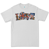 Love American Sunflower Premium Tee | Teevron