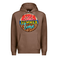 Chestnut summer time watermelon Premium Hoodie - BarkalooDesign