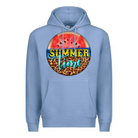 Colony Blue summer time watermelon Premium Hoodie - BarkalooDesign