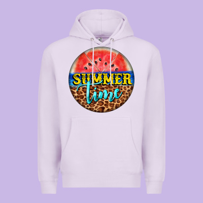 Summer Time Watermelon Premium Hoodie Designed By Barkaloodesign