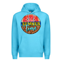 Ocean Blue summer time watermelon Premium Hoodie - BarkalooDesign