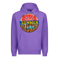 Purple summer time watermelon Premium Hoodie - BarkalooDesign