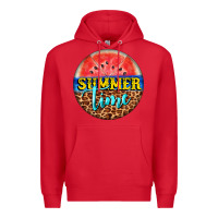 Red summer time watermelon Premium Hoodie - BarkalooDesign