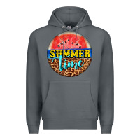 Rock summer time watermelon Premium Hoodie - BarkalooDesign