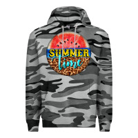 Slate Camo summer time watermelon Premium Hoodie - BarkalooDesign