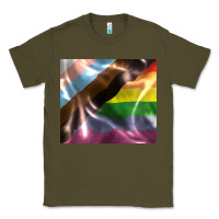 Army Green Pride flag Classic Tee - FaDigitalArtStudio
