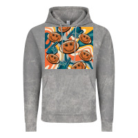 Cloud Rock football smiley face Vintage Hoodie - BarkalooDesign