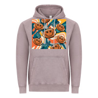 Vintage Zinc football smiley face Vintage Hoodie - BarkalooDesign