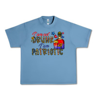 Pebble Blue i'm drunk i'm patrıtoc Urban Heavy Tee - CowhideDigitalArt