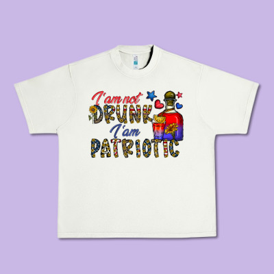 I'm Drunk I'm Patrıtoc Urban Heavy Tee Designed By Cowhidedigitalart