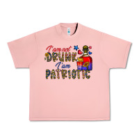 Salmon i'm drunk i'm patrıtoc Urban Heavy Tee - CowhideDigitalArt