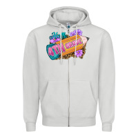 Dove Grey hello 4th grade Zipper Hoodie - RanaPortraitStore