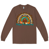 Chestnut Happy thanksgiving rainbow Long Sleeve Tee - Artiststas
