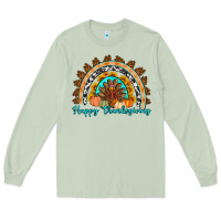 Matcha Happy thanksgiving rainbow Long Sleeve Tee - Artiststas