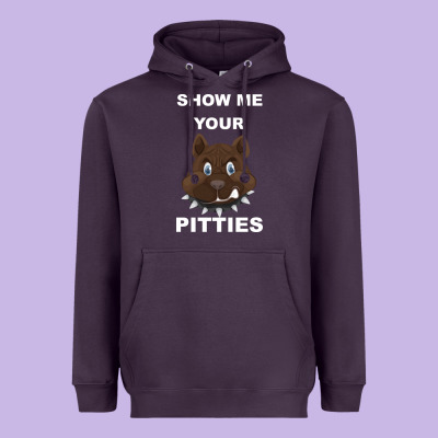 Show Me Your Pitties Heavyweight Hoodie Designed By Bettercallsaul