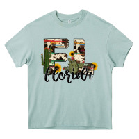 Arona florida state cowhide serape cactus Heavy Core Tee - RanaPortraitStore