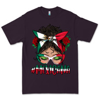 Plum mexicana messy bun mama Premium Tee - BundleAndBundleShop