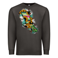 Smoke Baja California State Of Mexico Map Premium Sweatshirt - RanaPortraitStore
