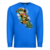 True Royal Baja California State Of Mexico Map Premium Sweatshirt - RanaPortraitStore