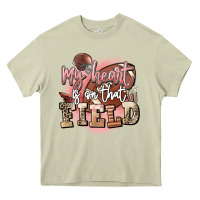 My Heart Is On That Field Heavy Core Tee | Teevron