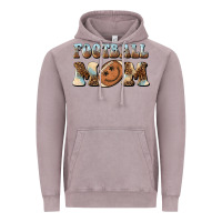 Vintage Zinc football mom football smiley face Vintage Hoodie - BarkalooDesign