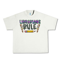 Pistachio librarians rule Urban Heavy Tee - CowhideDigitalArt