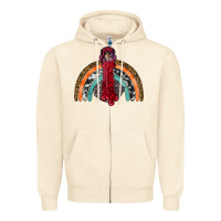 Sandshell thanksgiving turkey rainbow Zipper Hoodie - RanaPortraitStore