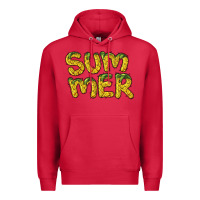 Cardinal summer pineapple Premium Hoodie - BarkalooDesign