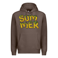 Coffee summer pineapple Premium Hoodie - BarkalooDesign
