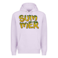 Lilac summer pineapple Premium Hoodie - BarkalooDesign