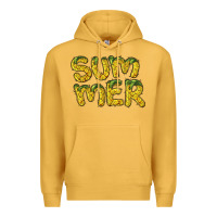 Mustard summer pineapple Premium Hoodie - BarkalooDesign