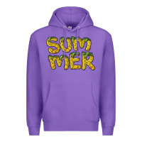 Purple summer pineapple Premium Hoodie - BarkalooDesign