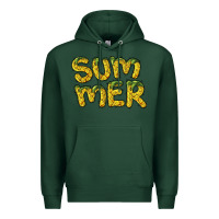 Sports Green summer pineapple Premium Hoodie - BarkalooDesign
