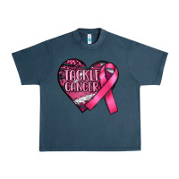 Midnight Navy tackle cancer Urban Heavy Tee - RanaPortraitStore