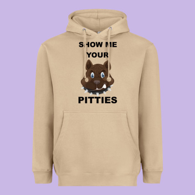 Show Me Your Pitties Heavyweight Hoodie Designed By Bettercallsaul