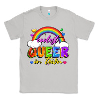 Moon Dust Coolest queer in town Classic Tee - FaDigitalArtStudio