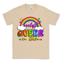 Mushroom Coolest queer in town Classic Tee - FaDigitalArtStudio