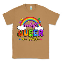 Toasted Coconut Coolest queer in town Classic Tee - FaDigitalArtStudio