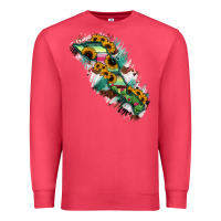 Cardinal Baja California Sur State Of Mexico Map Premium Sweatshirt - RanaPortraitStore