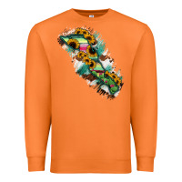 Carrot Baja California Sur State Of Mexico Map Premium Sweatshirt - RanaPortraitStore