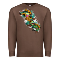 Chestnut Baja California Sur State Of Mexico Map Premium Sweatshirt - RanaPortraitStore