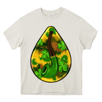 Cream st.patrick's teardrop earrings Heavy Core Tee - FaDigitalArtStudio