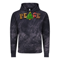 Cloud Black christmas peace Vintage Hoodie - BarkalooDesign