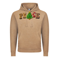 Vintage Coffee christmas peace Vintage Hoodie - BarkalooDesign