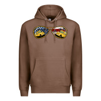 Chestnut Bus Driver Sunglasses Premium Hoodie - Jasminsmagicworld