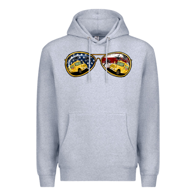 Bus Driver Sunglasses Premium Hoodie by Jasminsmagicworld | Teevron